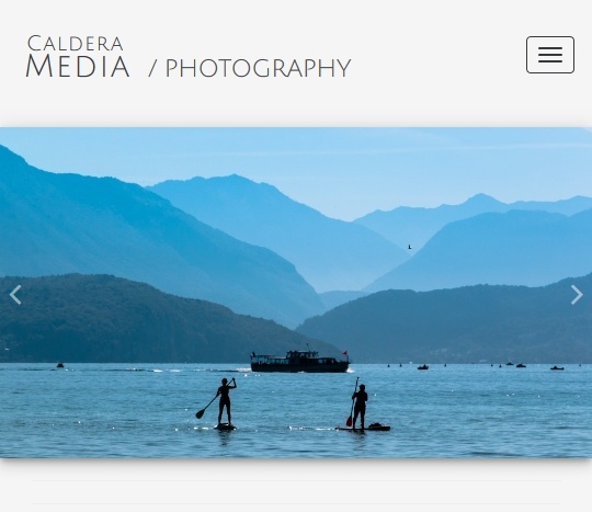 Caldera Media webpage